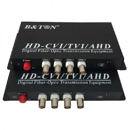 Bộ chuyển đổi Video sang Quang 4 kênh 1080P BTON BT–4V1DF-T/RS