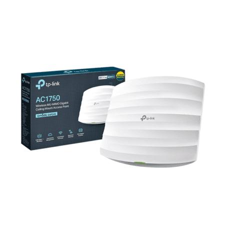 Bộ Thu Phát Wifi Gắn Trần Access Point TP-LINK EAP245 AC1750Mbps Băng Tần Kép
