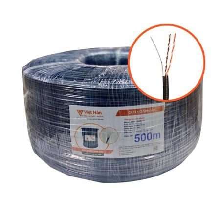 Cáp mạng CAT3 4 lõi kèm cường lực không Rulo LS-DVH – PVC