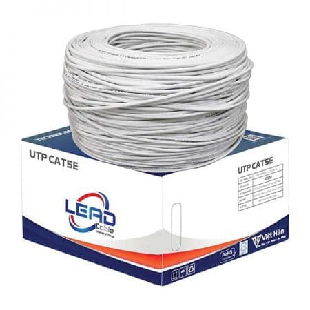 Cáp mạng CAT5E UTP 26AWG VH-LEAD – PVC