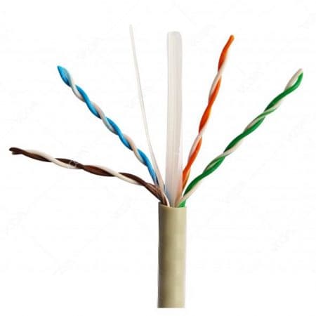 Cáp mạng Cat6 UTP Vcom 23AWG 4PRS – PVC