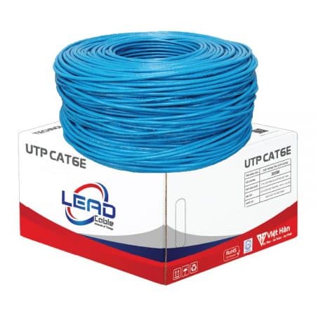 Cáp mạng CAT6E UTP 25AWG VH-LEAD – PVC