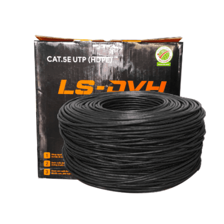 Cáp mạng LS-DVH CAT5E UTP 25AWG – PE