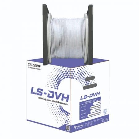 Cáp mạng UTP Cat5E 24AWG 4PRS LS-DVH – PVC