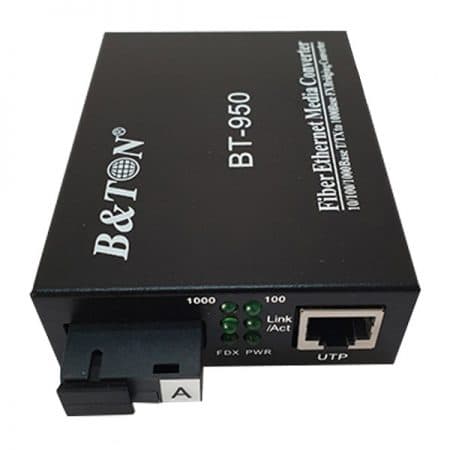 Converter quang 1 sợi BTON BT-950 GS-20A, 20km