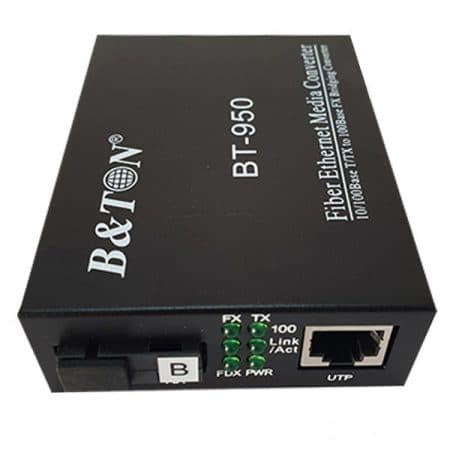 Converter quang 1 sợi BTON BT-950 SM-25B, 25km