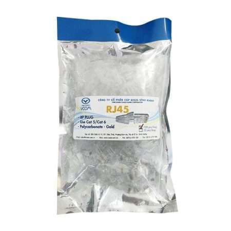 Đầu bấm mạng RJ45 Vcom có đầu chụp