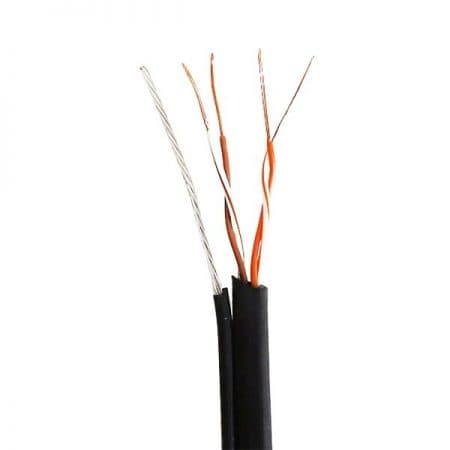 Dây Dropwire Camera Vcom 2x(2×0.5) Cu + (7/0.33)St – PVC