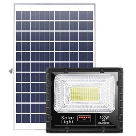 Đèn pha năng lượng mặt trời 100W JD-8800L