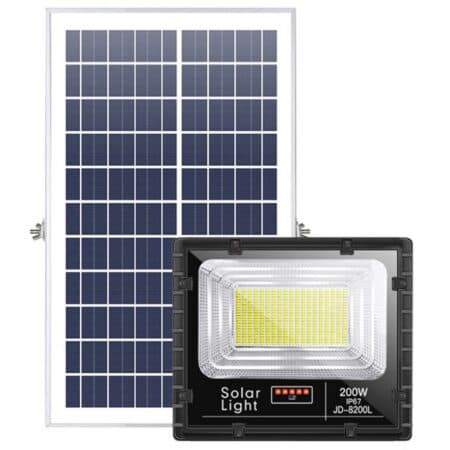 Đèn pha năng lượng mặt trời 200W JD-8200L