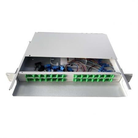 Hộp phối quang ODF 12Fo SC/UPC cố định
