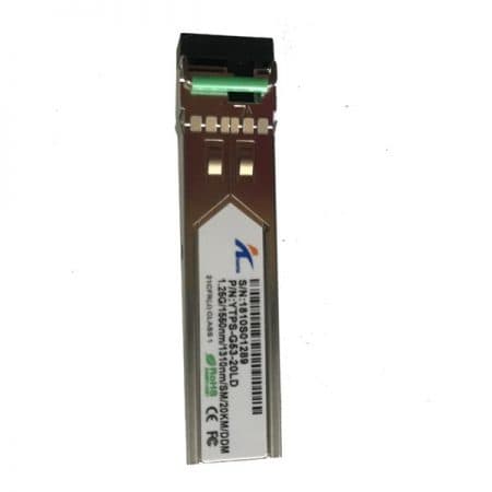Module quang SFP Single-Mode 1.25G TX1550/RX1310 ( 1 sợi quang LC )