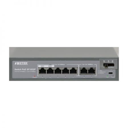 Switch APTEK SF1052P 5 Port PoE + 2 Port uplink
