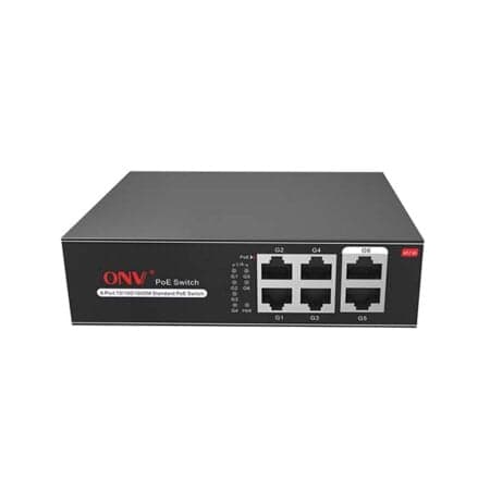 Switch POE 4 cổng 1000M + 2 port uplink ONV-H3064PS