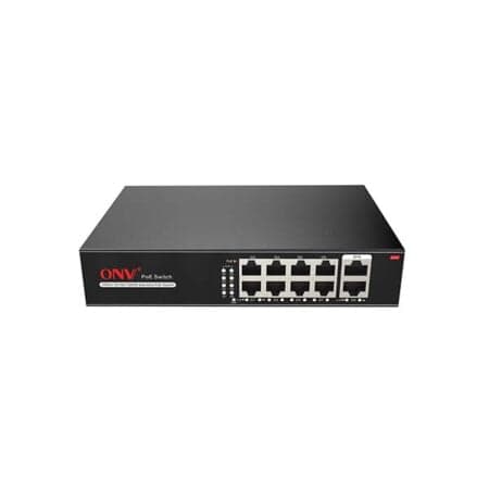 Switch POE 8 cổng 1000M + 2 port uplink ONV-H3108PS
