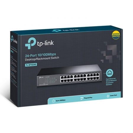 TP-Link TL-SF1024D – Switch chia tín hiệu 24 cổng Gigabit