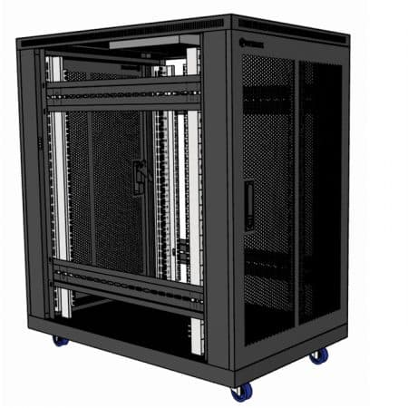 Tủ Rack 20U-D1000, Tủ mạng 20U-D1000 19″ – Tủ ráp
