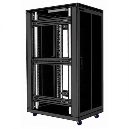 Tủ Rack 32U-D1000, Tủ mạng 32U-D1000 19″ – Tủ ráp