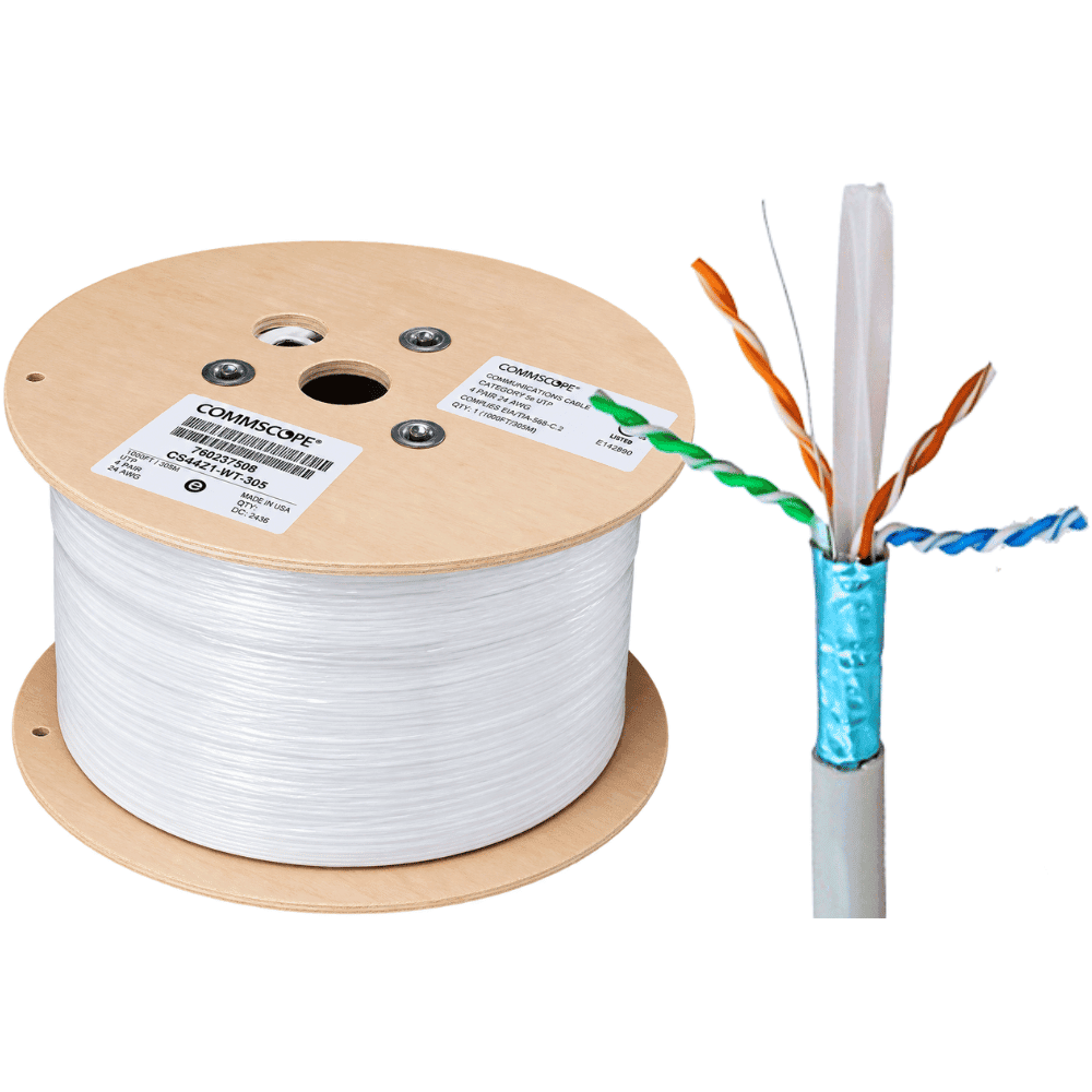 Cáp Mạng CommScope Cat6A 23AWG LSZH Chống Nhiễu 305m