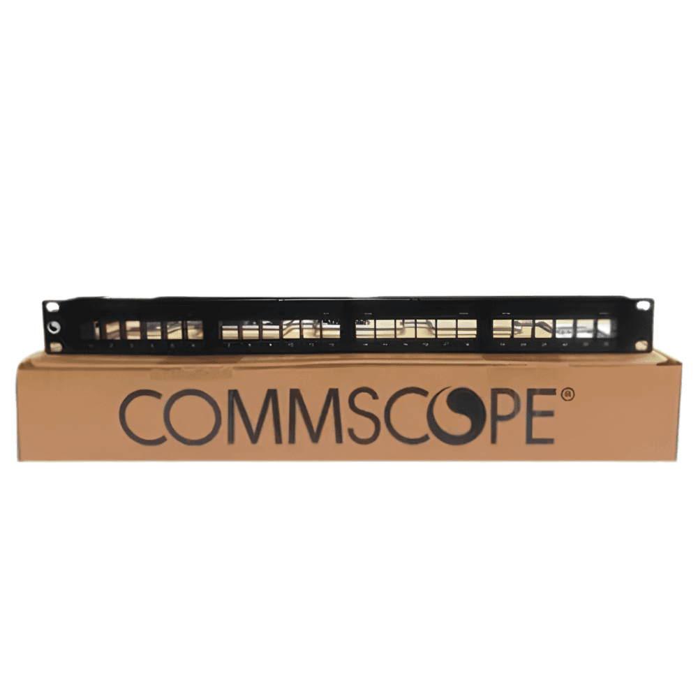 Patch Panel Rỗng CommScope Chuẩn SL 1U 24 Port Cat5e/Cat6