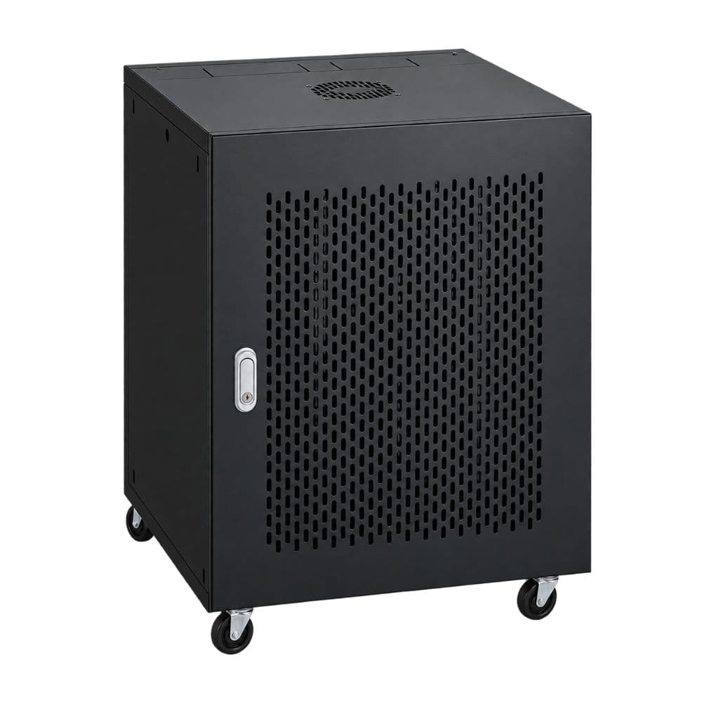 Tủ Rack PANARACK 15U D600 750x600x600mm Hàn Liền Có Bánh Xe