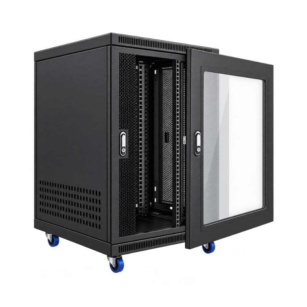 Tủ Rack PANARACK 15U D600 750x600x600mm Dạng Ráp