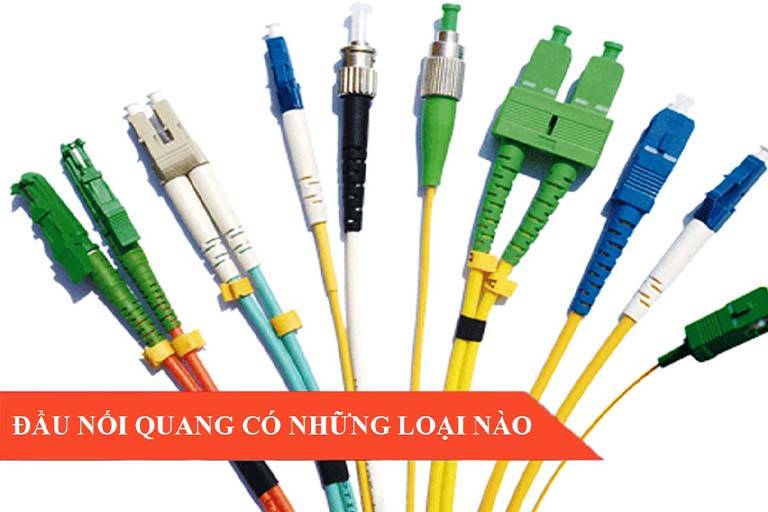 Đầu nối quang có những loại nào ?