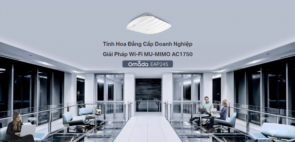 Bộ Thu Phát Wifi Gắn Trần Access Point TP-LINK EAP245