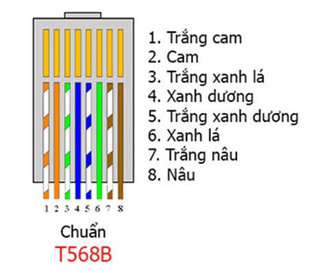 Cách bấm dây mạng 4 sợi, bấm dây mạng bằng dây điện thoại