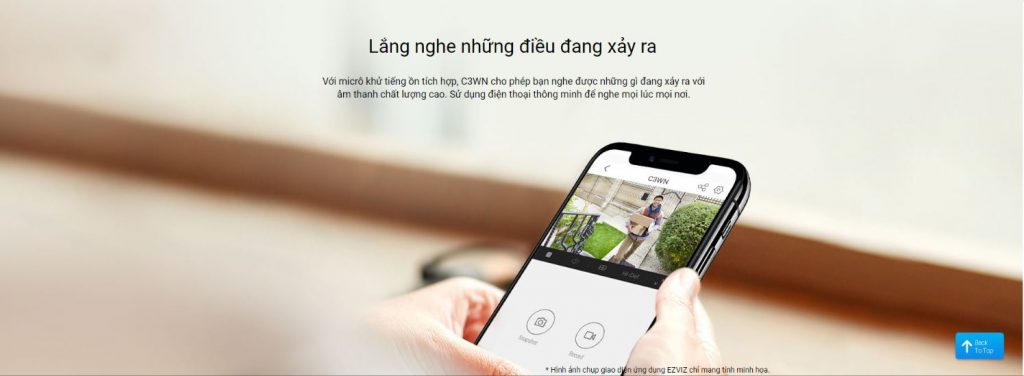 Camera Wifi EZVIZ C3WN 2MP 1080P