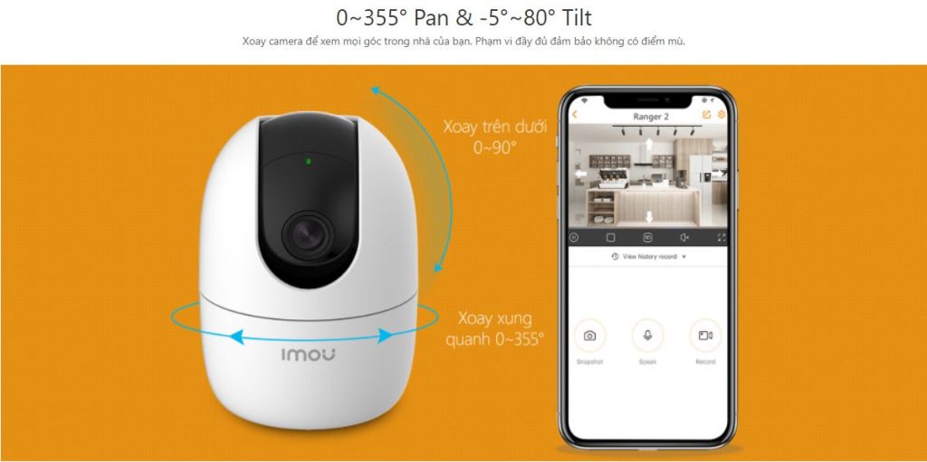 Camera Wifi IMOU IPC-A22EP 2MP