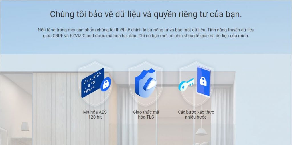 Camera Wifi không dây EZVIZ C8PF 2MP
