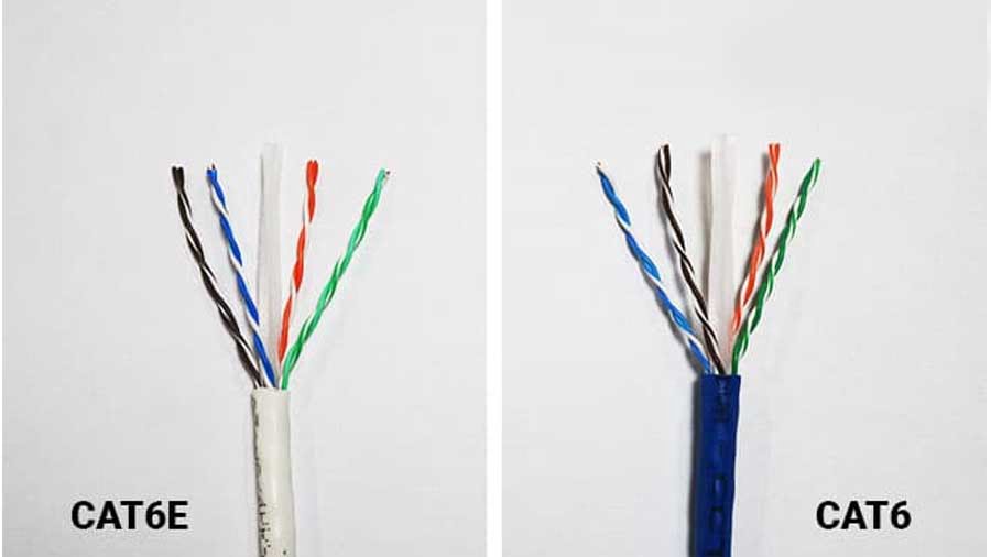 Cáp mạng Cat6 và cáp mạng Cat6e khác nhau ở chỗ nào