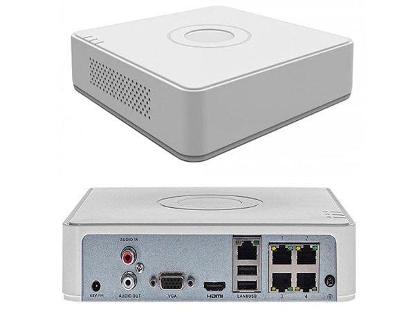 Đầu ghi hình Camera IP 4 kênh HIKVISION DS-7104NI-Q1/4P