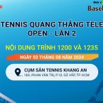 Giải tennis quang thắng 2024