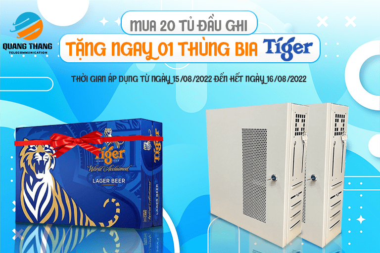 Tháng 8 bão quà tặng – Mua hàng tặng bia Tiger