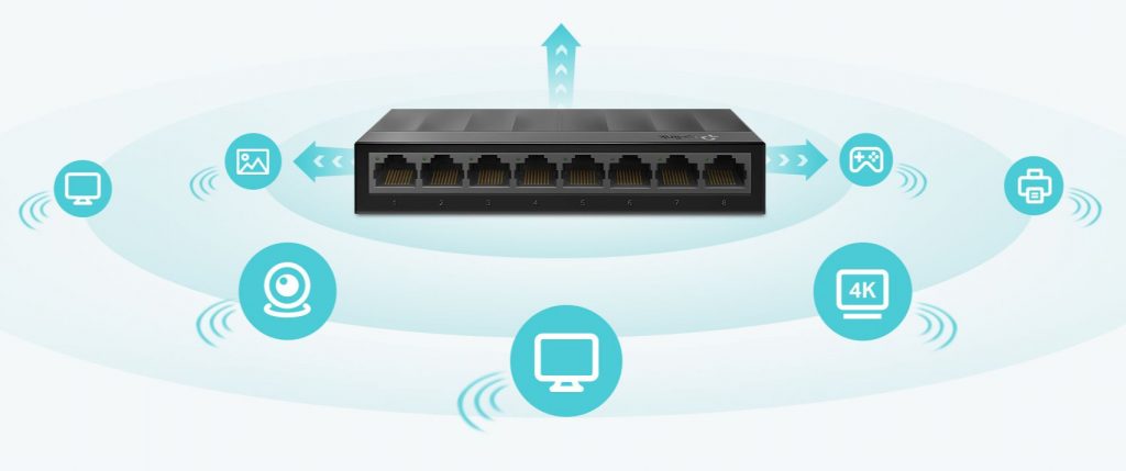Switch 8 port Gigabit TP-Link TL-LS1008G