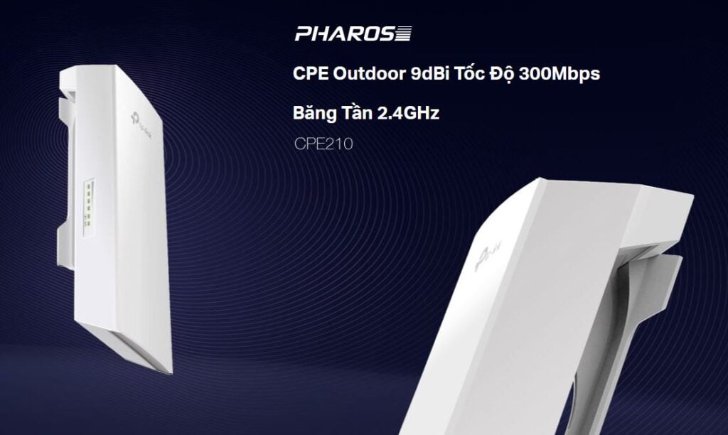 Thiết bị thu phát sóng Wifi ngoài trời Tp-Link CPE 210