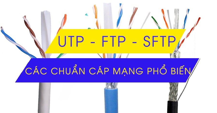 Top 5 loại cáp mạng thông dụng trên thị trường hiện nay
