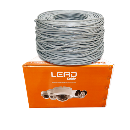 Cáp mạng CAT5E UTP 25AWG VH-LEAD – PVC