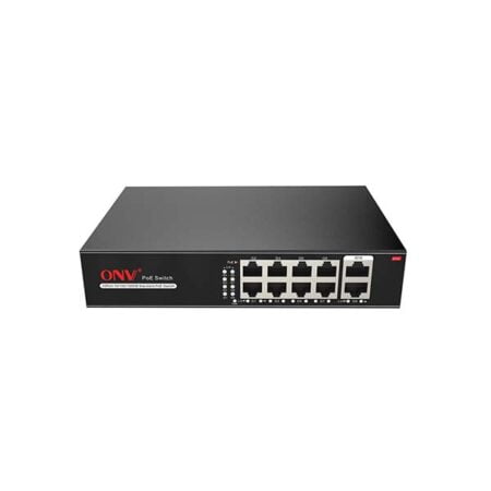 Switch POE 8 cổng 1000M + 2 port uplink ONV-H3108PS
