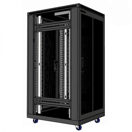 Tủ Rack 27U-D800, Tủ mạng 27U-D800 19″ – Tủ ráp