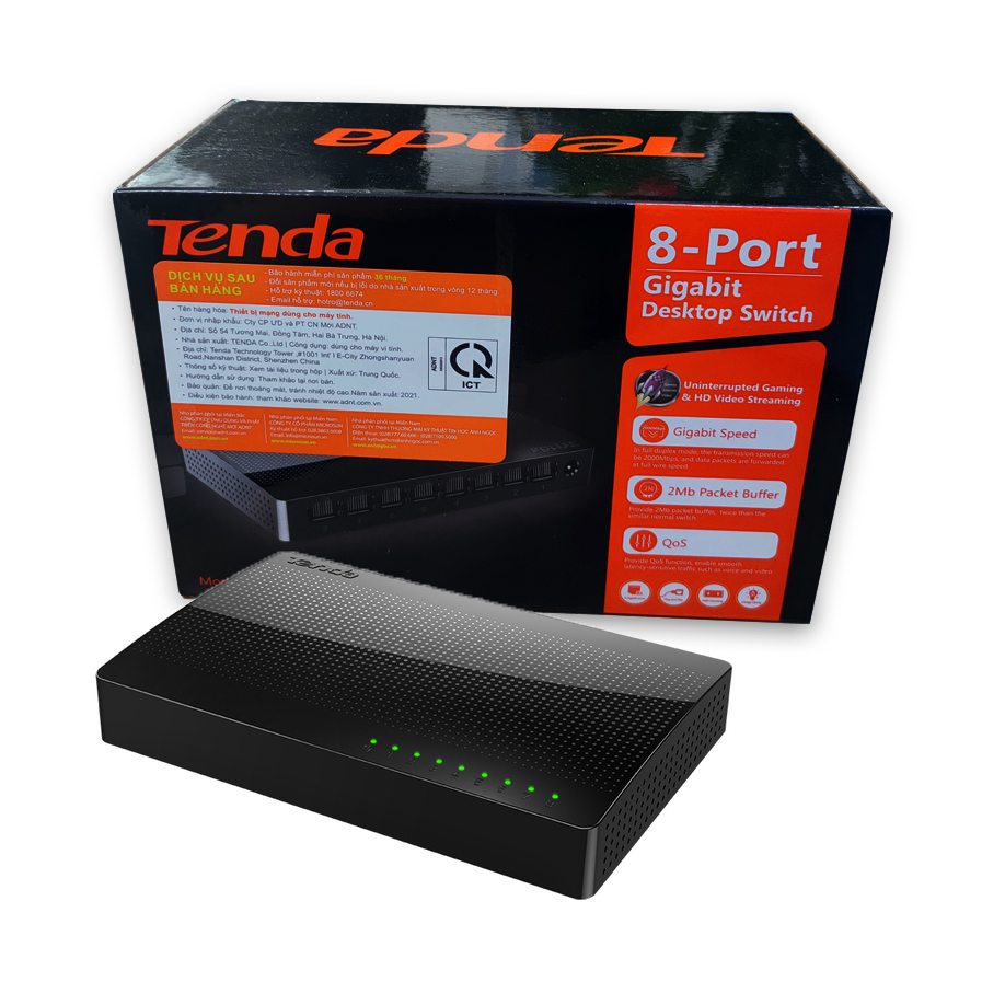 TENDA SG108 - Gigabit Switch 8 Port