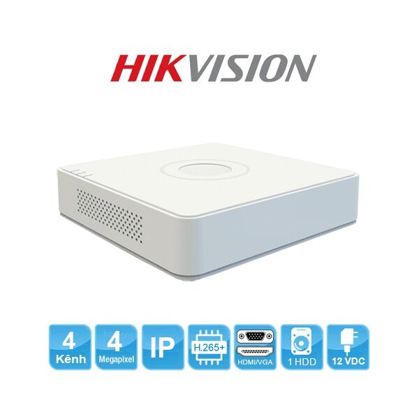 Đầu ghi hình Camera IP 4 kênh HIKVISION DS-7104NI-Q1