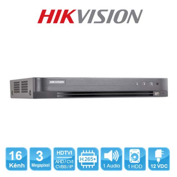 Đầu ghi hình Turbo HD 4.0 DVR 2Mp HIKVISION DS-7216HQHI-K1