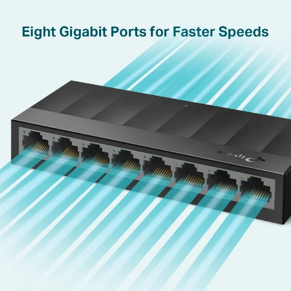 Switch 8 port Gigabit TP-Link TL-LS1008G